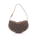 Louis Vuitton Shoulder Bag Pochette Croissant Monogram Canvas Leather
