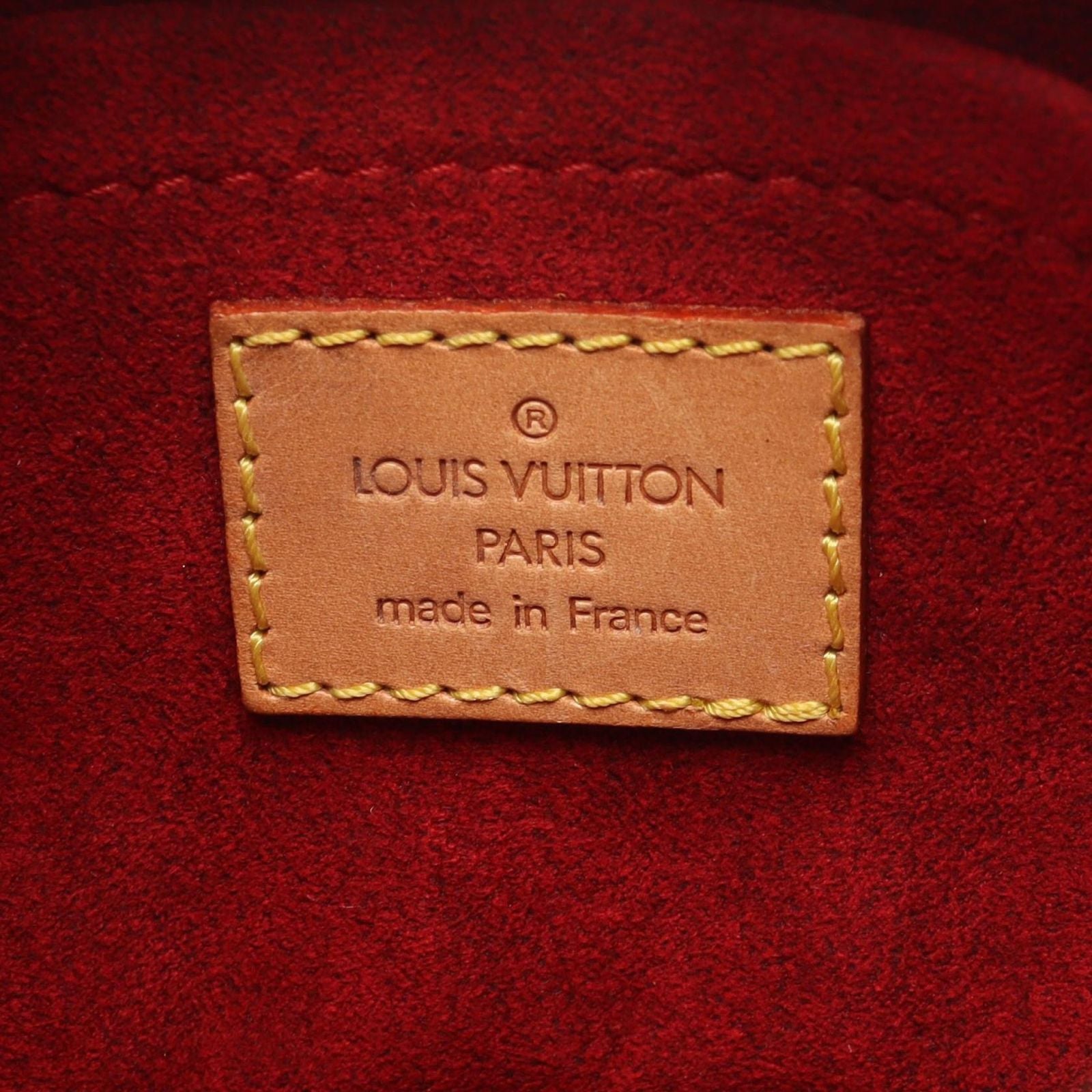 Louis Vuitton Shoulder Bag Pochette Croissant Monogram Canvas Leather — view 4