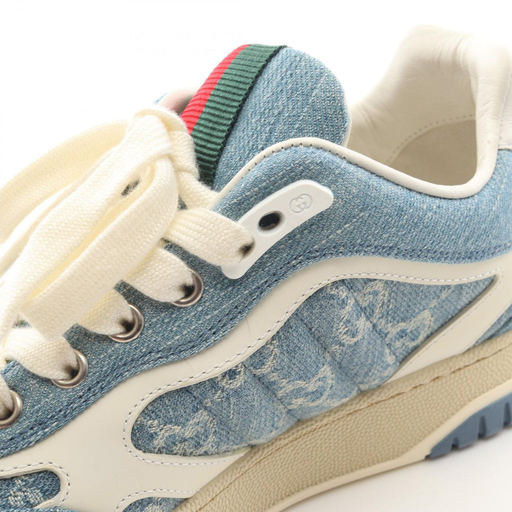 Gucci Sneakers Reweb GG Pattern Denim Leather — view 8