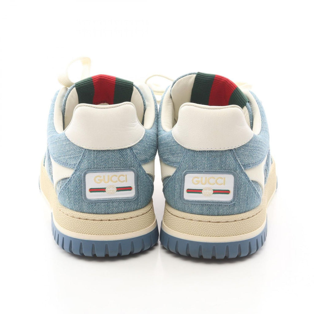 Gucci Sneakers Reweb GG Pattern Denim Leather — view 7