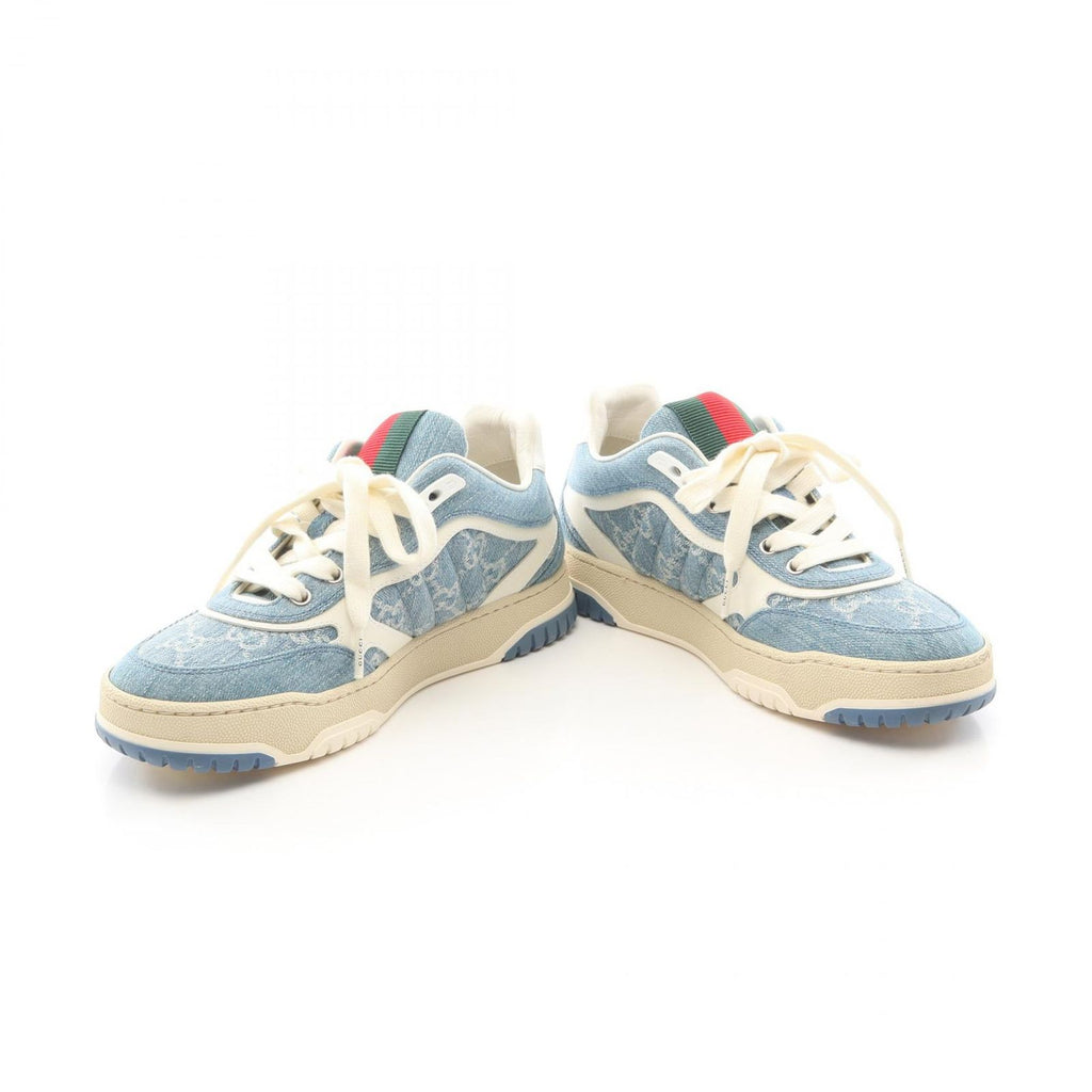 Gucci Sneakers Reweb GG Pattern Denim Leather — view 3