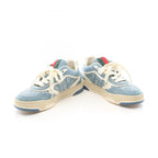 Gucci Sneakers Reweb GG Pattern Denim Leather — view 3