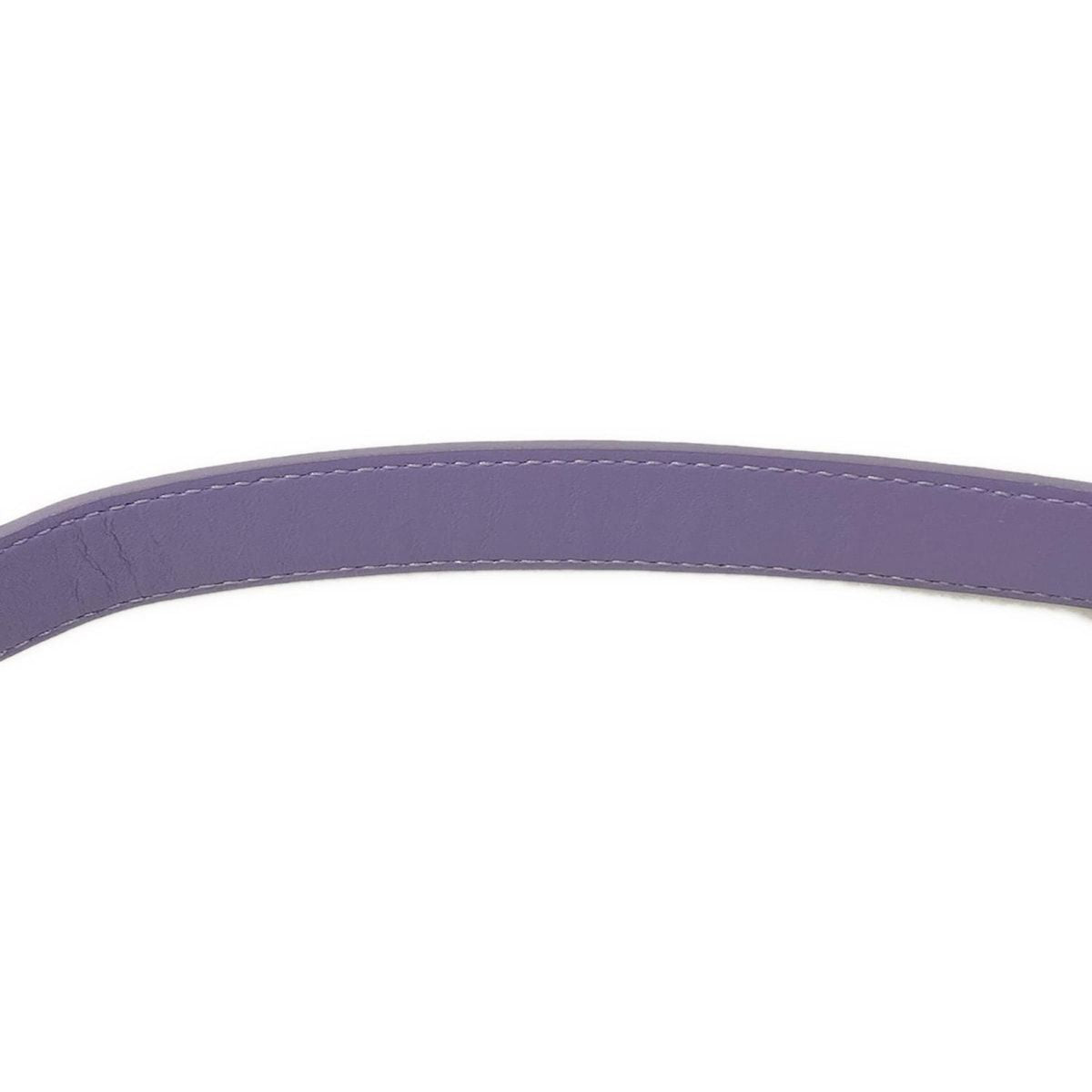 Bottega Veneta Shoulder Bag Cassette Purple Leather — view 9