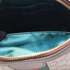 Gucci Shoulder Bag Ophidia GG Supreme Beige Canvas Leather — view 6