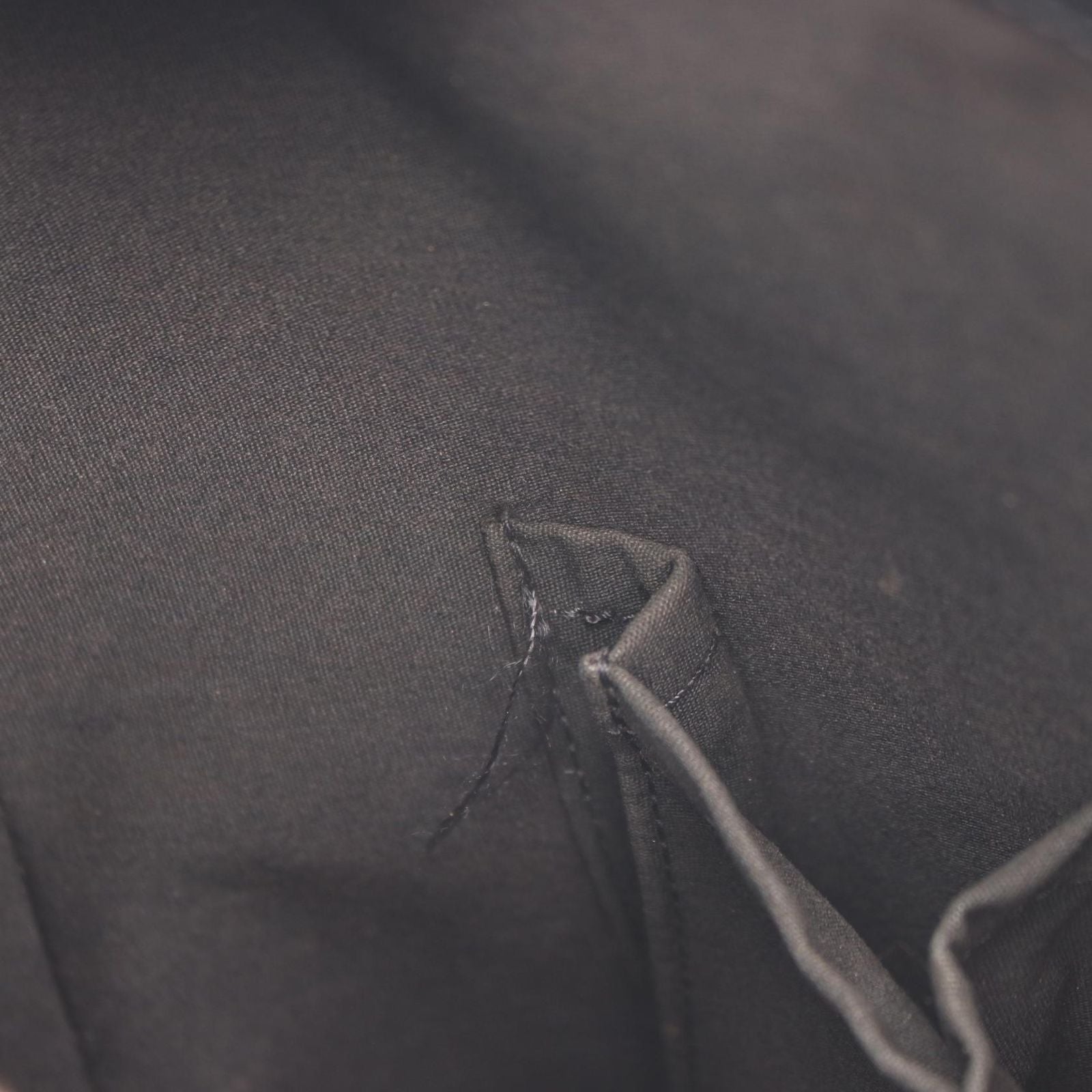 Louis Vuitton Handbag Stockton Monogram Matte Noir Leather — view 6