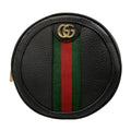Gucci Backpack Ophidia Mini Black Green Red Leather
