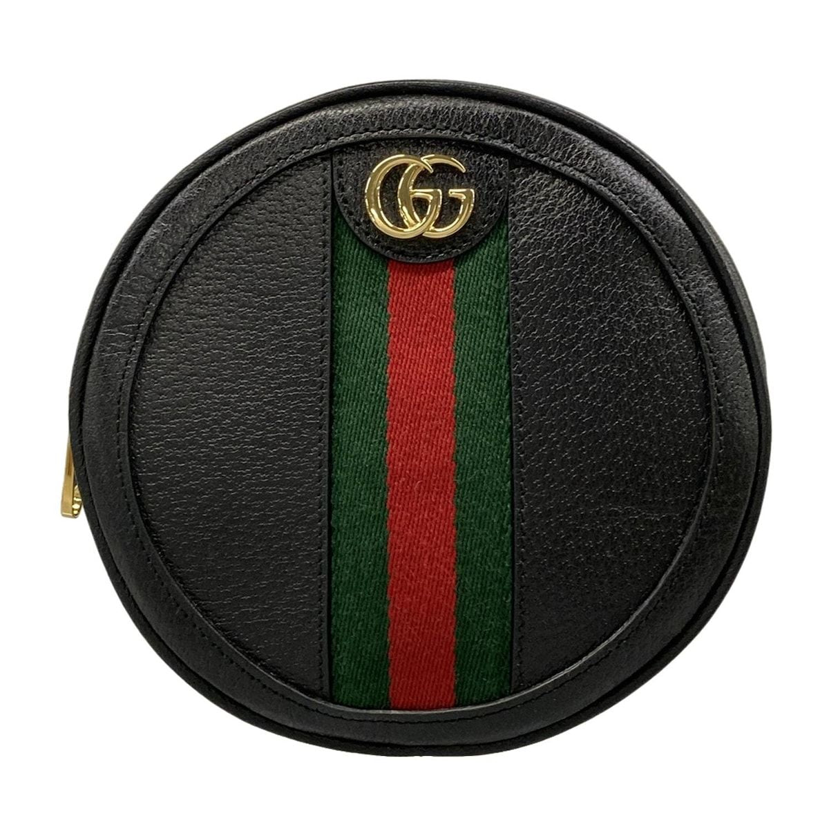 Gucci Backpack Ophidia Mini Black Green Red Leather