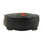 Gucci Backpack Ophidia Mini Black Green Red Leather — view 5