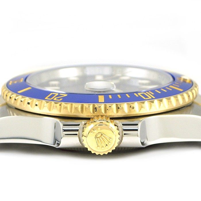 Rolex Watch Submariner Date Roulett Luminous Index Hand Rotating Bezel Blue — view 2