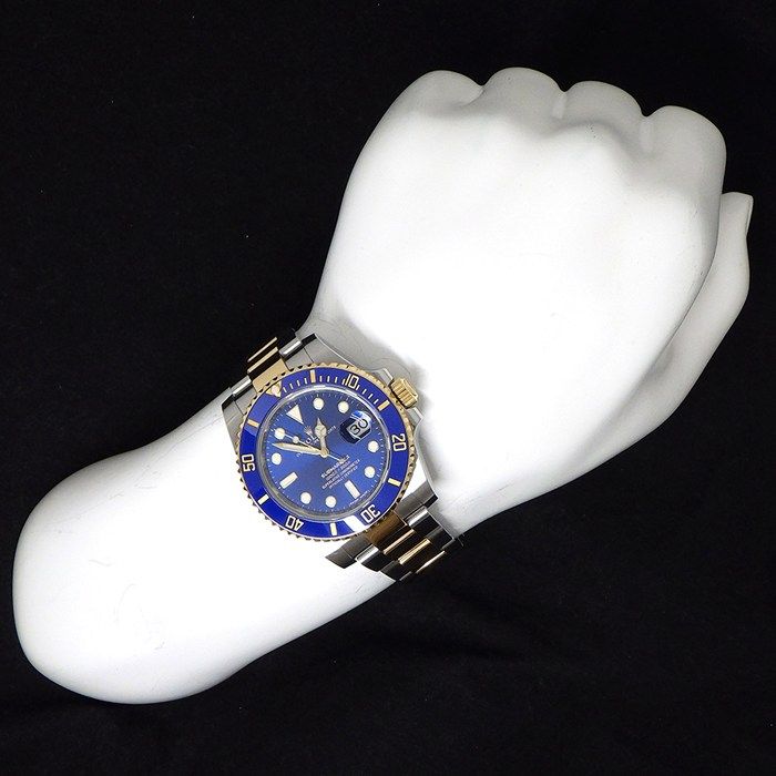 Rolex Watch Submariner Date Roulett Luminous Index Hand Rotating Bezel Blue — view 9