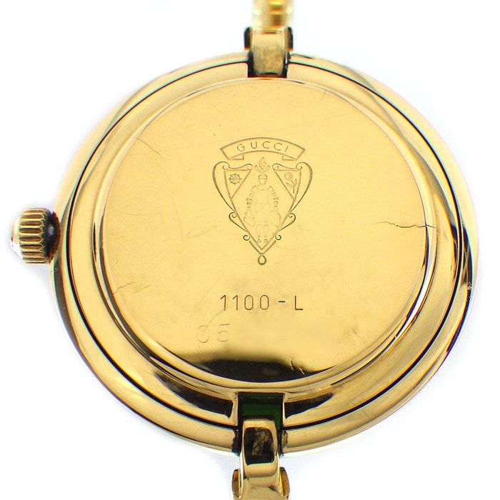 Gucci Watch Change Bezel Multicolor All 12 Colors White Dial Quartz Analog — view 4