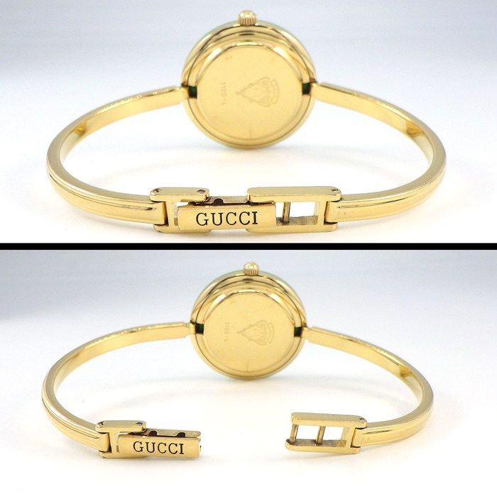 Gucci Watch Change Bezel Multicolor All 12 Colors White Dial Quartz Analog — view 3