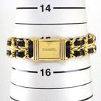 Chanel Watch Premier M Octagonal Black Dial Chain Bracelet Leather Quartz Analog — view 8