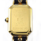 Chanel Watch Premier M Octagonal Black Dial Chain Bracelet Leather Quartz Analog — view 3