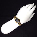 Chanel Watch Premier M Octagonal Black Dial Chain Bracelet Leather Quartz Analog — view 7
