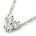 Tiffany & Co Necklace Aria 3 Point Diamond