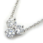 Tiffany & Co Necklace Aria 3 Point Diamond