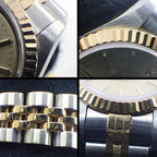 Rolex Watch Datejust Number Champagne Color Dial Date 18k Yellow Gold SS — view 6