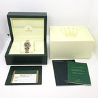 Rolex Watch Datejust Number Roulett 10 Points Diamond Index Black Dial Date — view 9