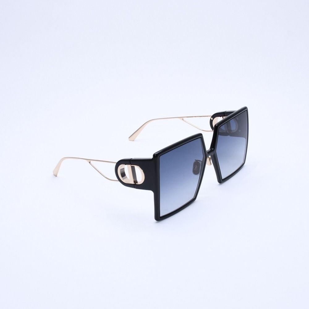 Dior Square Frame Sunglasses 58 15 Eyewear Gold — view 4