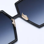 Dior Square Frame Sunglasses 58 15 Eyewear Gold — view 8