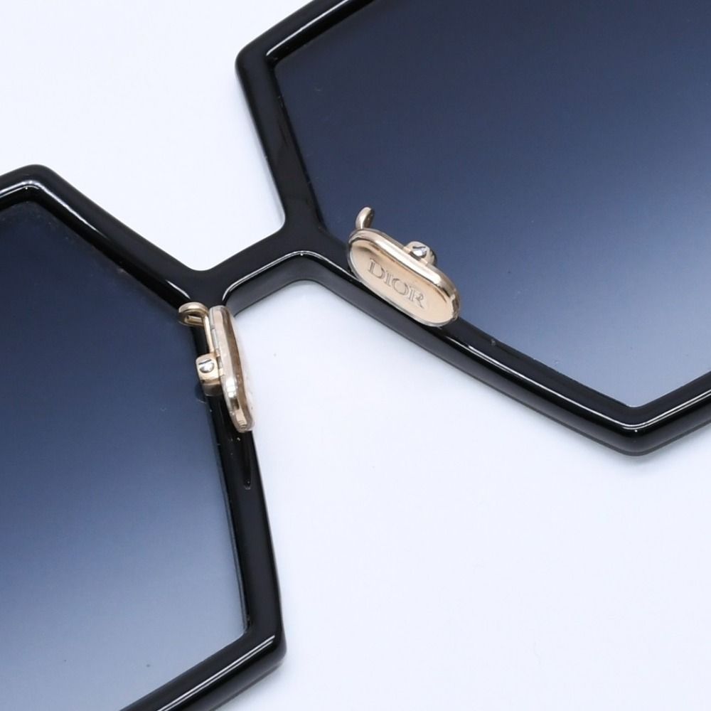 Dior Square Frame Sunglasses 58 15 Eyewear Gold — view 8