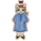 Gucci Key Holder Pink Light Blue Multi Higuchi Yuko — view 4