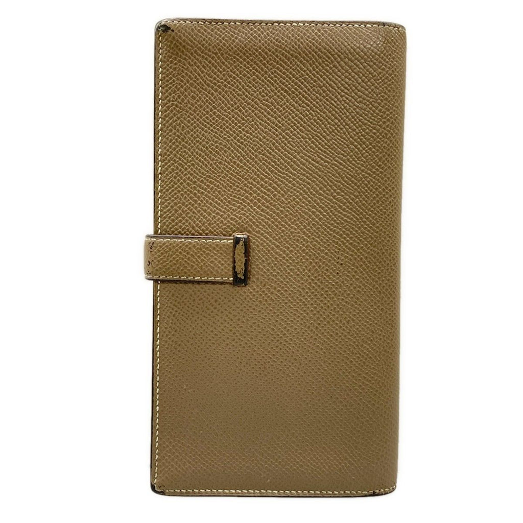 Hermes Wallet Bearn Souffle Etoupe Silver — view 2