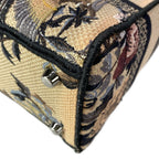 Dior Handbag Light Beige Multi Jardandi Vert — view 9