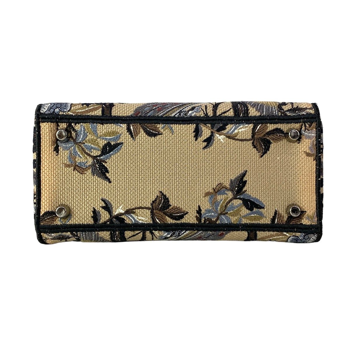 Dior Handbag Light Beige Multi Jardandi Vert — view 5