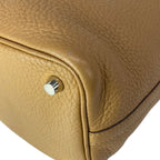 Hermes Handbag Picotin Lock PM Biscuit Silver — view 7