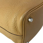 Hermes Handbag Picotin Lock PM Biscuit Silver — view 6