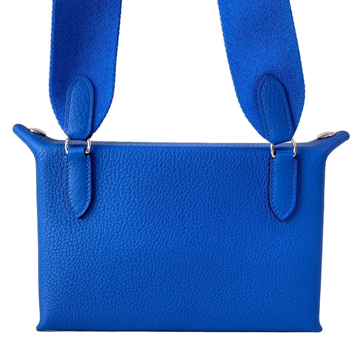 Hermes Shoulder Bag Vidopoche Blue Series — view 3