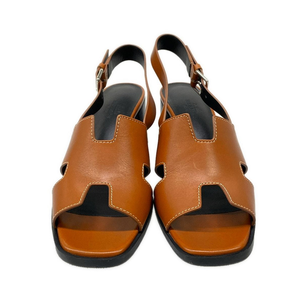 Hermes Mules 37.5 Herbe 60 Gold — view 5