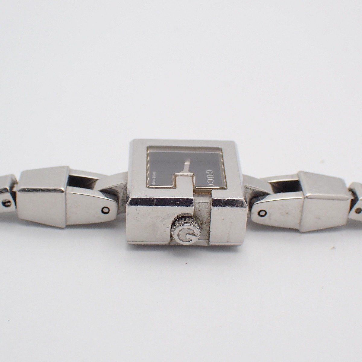 Gucci 102 Mini Quartz Watch Black Dial SS Pawn — view 7