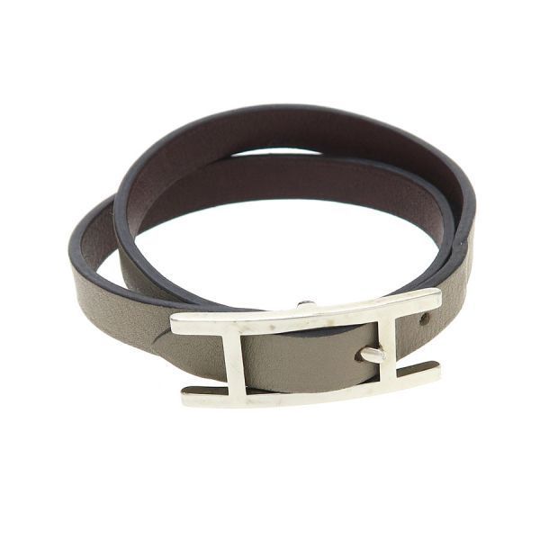 Hermes Behapi Double Tour Bracelet