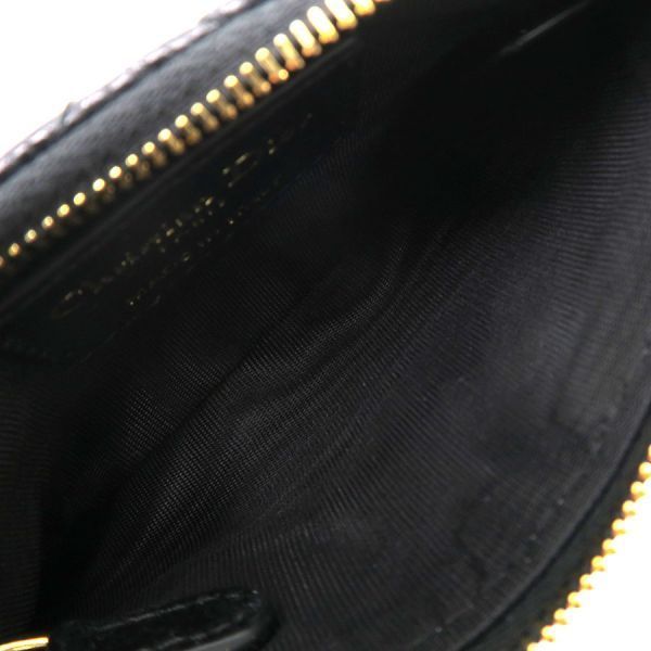 Dior Caro Myrte Zip Key Case Key Holder — view 3