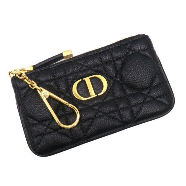 Dior Caro Myrte Zip Key Case Key Holder