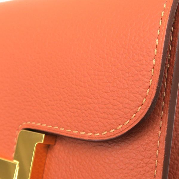 Hermes Constance Slim Crossbody Brown — view 7
