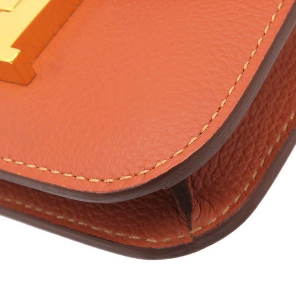 Hermes Constance Slim Crossbody Brown — view 5