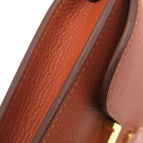 Hermes Constance Slim Crossbody Brown — view 4