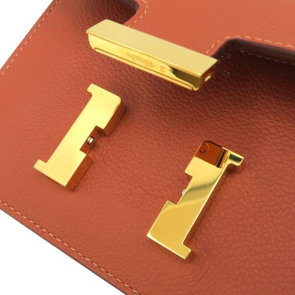 Hermes Constance Slim Crossbody Brown — view 6