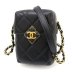 Chanel Quilted Chain Messenger