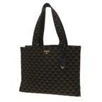 Prada Symbol Embroidery Fabric