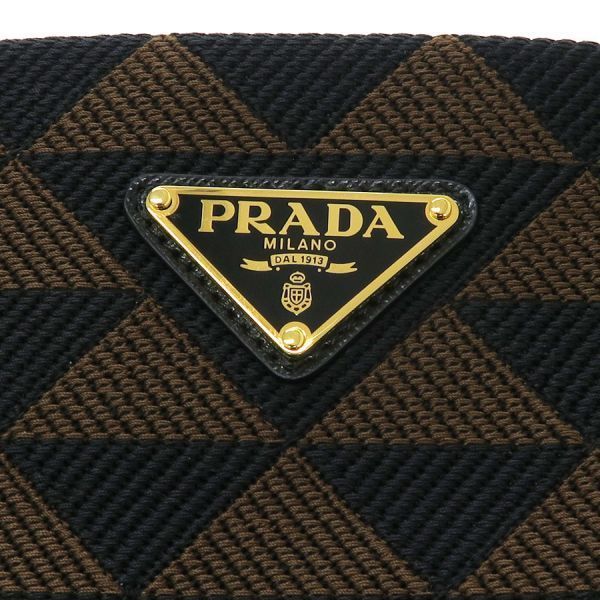Prada Symbol Embroidery Fabric — view 5