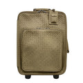 Bottega Veneta Travel Bag Intrecciato Khaki Leather