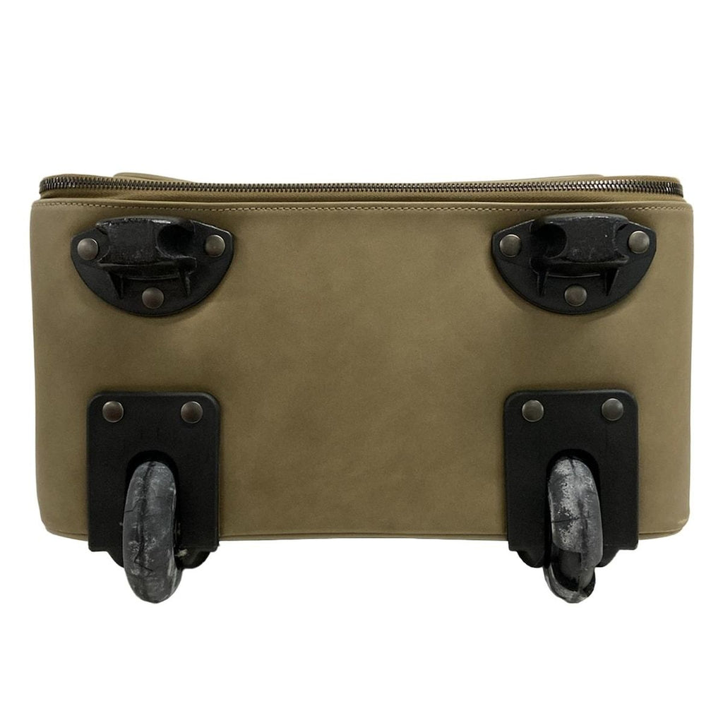 Bottega Veneta Travel Bag Intrecciato Khaki Leather — view 5