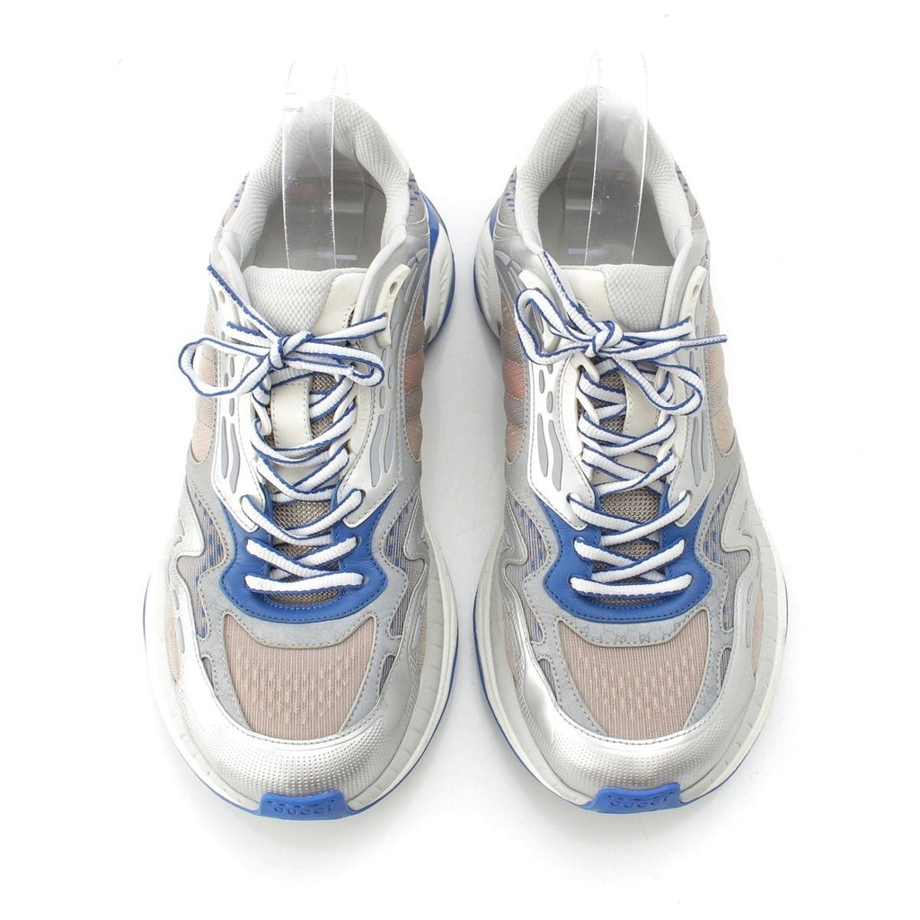 Gucci 2.0 Mesh Low Cut Sneakers Blue — view 2
