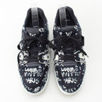 Louis Vuitton LV Scribble Denim Sneakers Indigo — view 2