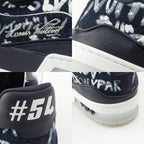Louis Vuitton LV Scribble Denim Sneakers Indigo — view 9